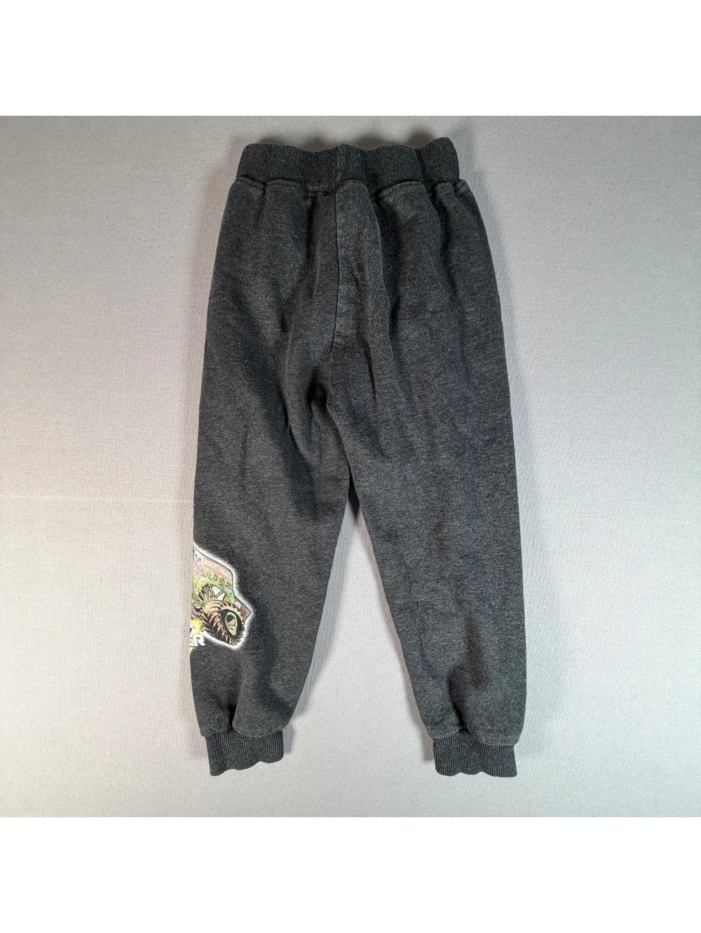 Monster Jam Sweatpants Kids 4T Gray Monster Truck Graphic Joggers Toddler